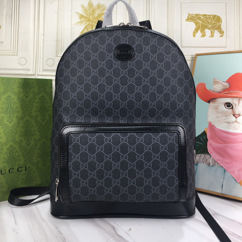 Gucci Womens Bags Backpacks Luxury Brand Backpack with Interlocking G in black Supreme Whatsapp 【+1-3239614486】