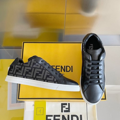 Fendi Mens Shoes Fashion Sneakers Luxury Brand Casual Shoes for Men with Original Box Whatsapp【+1-3239614486】