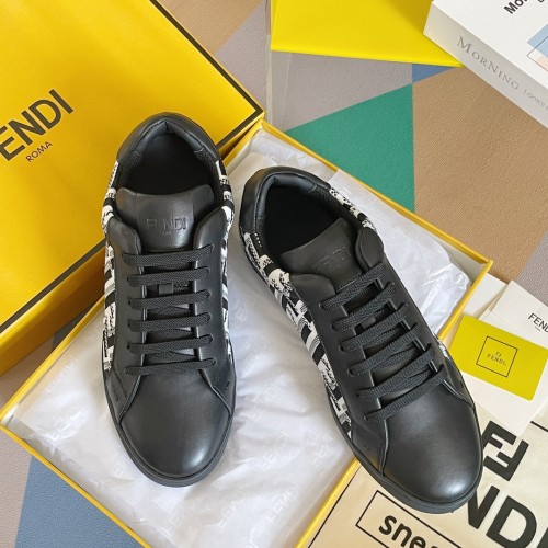 Fendi Mens Shoes Fashion Sneakers Luxury Brand Casual Shoes for Men with Original Box Whatsapp【+1-3239614486】
