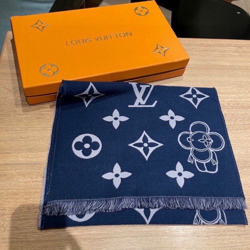 Louis Vuitton Scarves Men Womens Fashion Scarf with Original Box Whatsapp【+1-3239614486】