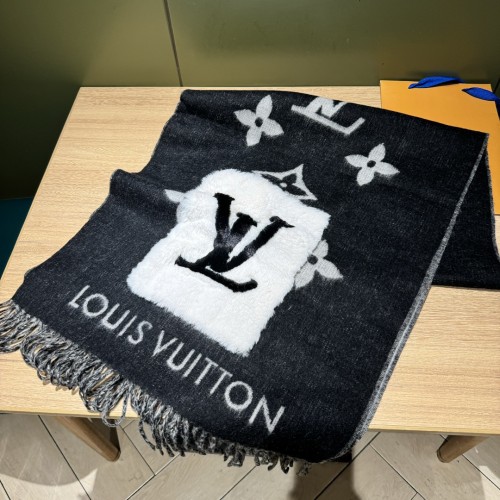 Louis Vuitton Scarves Men Womens Fashion Scarf with Original Box Whatsapp【+1-3239614486】