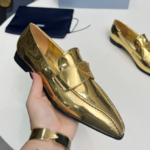 Prada Womens Shoes Casual Luxury Brand Fashion Loafers for Women with Original Box Whatsapp【+1-3239614486】