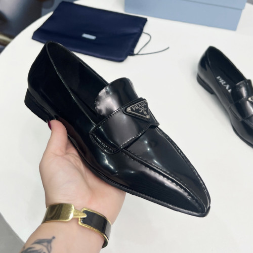 Prada Womens Shoes Casual Luxury Brand Fashion Loafers for Women with Original Box Whatsapp【+1-3239614486】