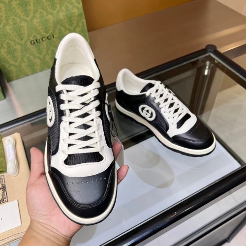 Gucci Womens Shoes Sneakers Luxury Brand Women's MAC80 sneaker in leather with Original Box Whatsapp【+1-3239614486】