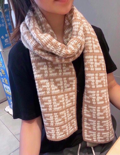 Fendi Scarves Men Womens Fashion Scarf with Original Box Whatsapp【+1-3239614486】