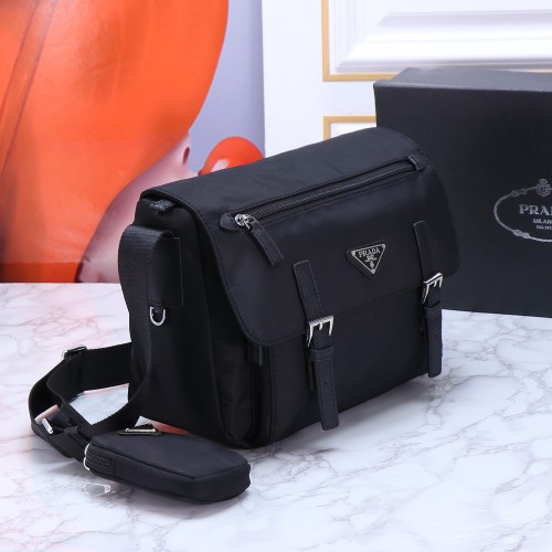 Prada Womens Mens Bags Messenger Bag Crossbody Design Luxury Brand Shoulder Bags with Original Box Whatsapp【+1-3239614486】