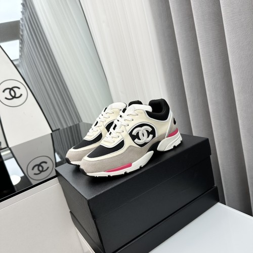 Chanel Women Shoes Sneakers Luxury Brand Sports Shoes Breathable Design with Original Box Whatsapp 【+1-3239614486】
