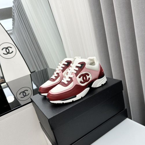Chanel Women Shoes Sneakers Luxury Brand Sports Shoes Breathable Design with Original Box Whatsapp 【+1-3239614486】