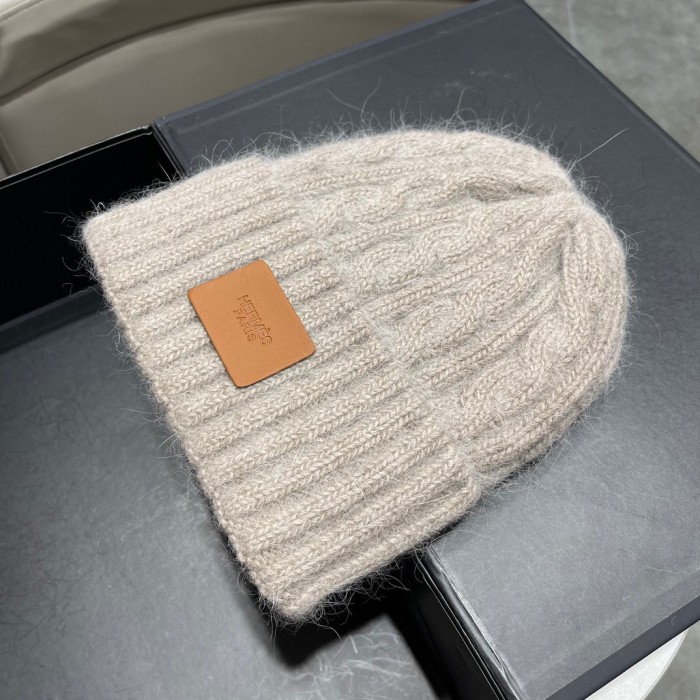Hermes Mens Womens Knit Hats Luxury Brand Design Hermes Hat with Original Box Whatsapp 【+1-3239614486】