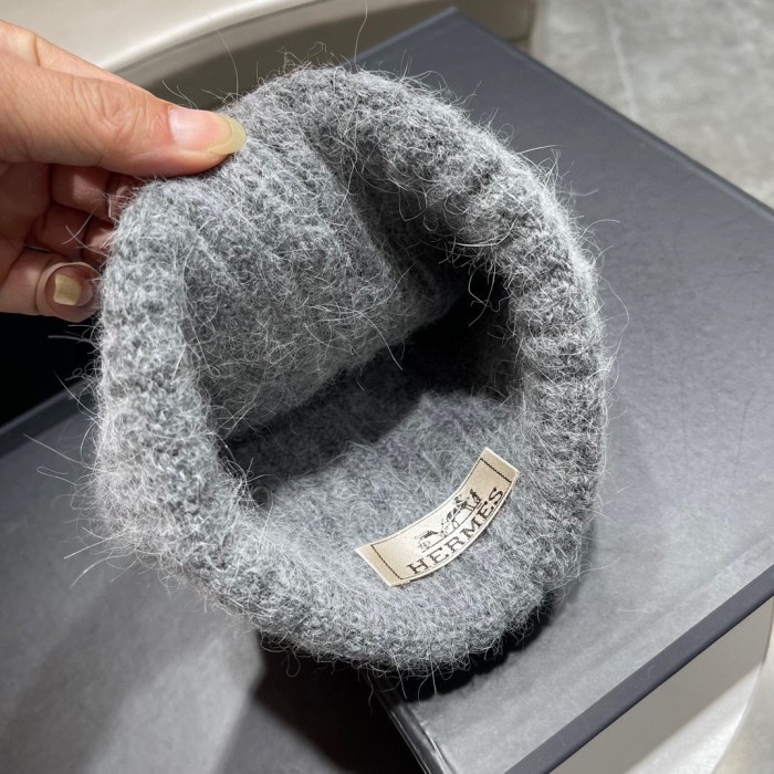 Hermes Mens Womens Knit Hats Luxury Brand Design Hermes Hat with Original Box Whatsapp 【+1-3239614486】