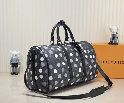Louis Vuitton Womens and Mens Unisex Bags Luxury Brand LV Keepall Bandoulière 45 Fashion Design Travel Bag Whatsapp【+1-3239614486】