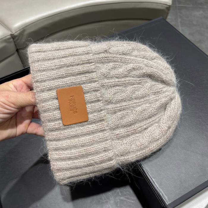 Hermes Mens Womens Knit Hats Luxury Brand Design Hermes Hat with Original Box Whatsapp 【+1-3239614486】