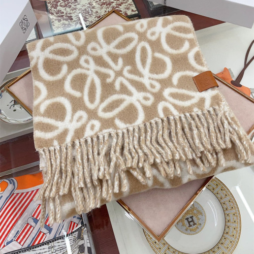 Loewe Scarves Men Womens Fashion Scarf with Original Box Whatsapp【+1-3239614486】