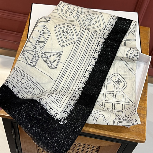 Chanel Scarves Womens Fashion Scarf with Original Box Whatsapp【+1-3239614486】