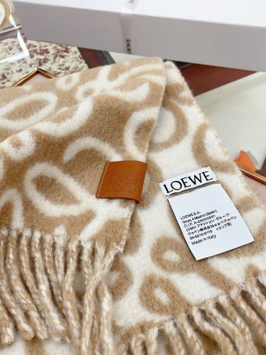 Loewe Scarves Men Womens Fashion Scarf with Original Box Whatsapp【+1-3239614486】