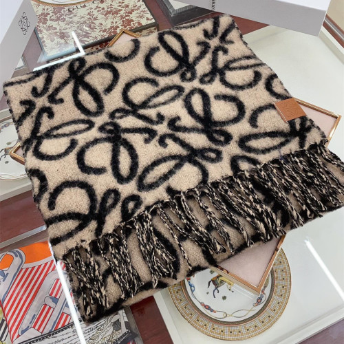 Loewe Scarves Men Womens Fashion Scarf with Original Box Whatsapp【+1-3239614486】