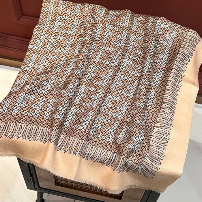 Fendi Scarves Womens Fashion Scarf with Original Box Whatsapp【+1-3239614486】