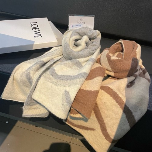 Loewe Scarves Men Womens Fashion Scarf with Original Box Whatsapp【+1-3239614486】