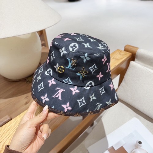 Louis Vuitton Men Womens Cap Bucket Hat Luxury Brand with Original Box Whatsapp 【+1-3239614486】