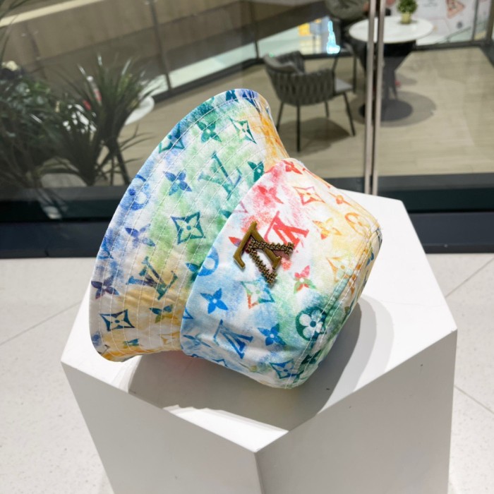 Louis Vuitton Womens Mens Cap Bucket Hat Luxury Brand with Original Box Whatsapp 【+1-3239614486】