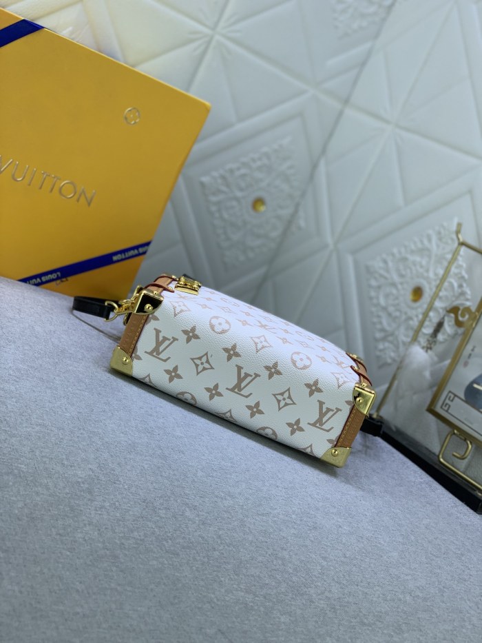 Louis Vuitton Womens Mens Bag Luxury Brand Fashion Type Side Trunk MM M46907 with Original Box Whatsapp【+1-3239614486】