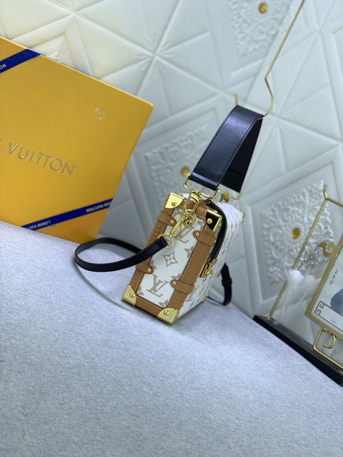 Louis Vuitton Womens Mens Bag Luxury Brand Fashion Type Side Trunk MM M46907 with Original Box Whatsapp【+1-3239614486】