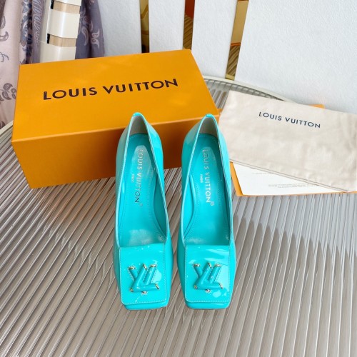 Louis Vuitton Womens Shoes Pumps Sandals Luxury Brand SHAKE PUMP 5.5cm 9.5cm Heel with Original Box Whatsapp【+1-3239614486】