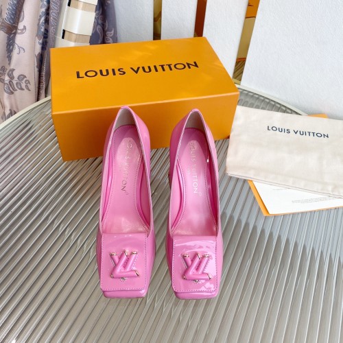 Louis Vuitton Womens Shoes Pumps Sandals Luxury Brand SHAKE PUMP 5.5cm 9.5cm Heel with Original Box Whatsapp【+1-3239614486】