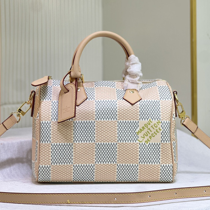 Louis Vuitton Womens Bags Luxury Brand Fashion Type Louis Vuitton SPEEDY BANDOULIÈRE 25 with Original Box Whatsapp 【+1-3239614486】