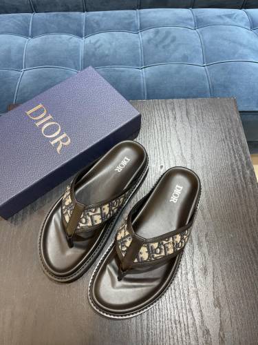 Dior Men Shoes Sandals Luxury Brand Fashion DIOR AQUA SANDAL Black Dior Oblique Jacquard with Original Box 3SA135ZSA_H969 Whatsapp【+1-3239614486】