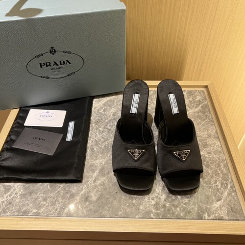 Prada Womens Shoes Sandals Casual Luxury Brand Pumps 9cm Heel with Original Box Whatsapp【+1-3239614486】