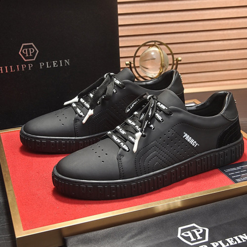 Philipp Plein Men Shoes Sneakers Low Top Sneaker Fashion Design Luxury Brand Trainer Predator TM with Original Box Whatsapp【+1-3239614486】