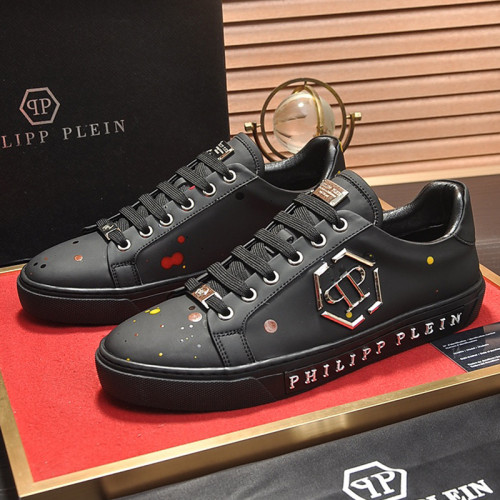 Philipp Plein Men Shoes Sneakers Low Top Sneaker Fashion Design Luxury Brand Trainer Predator TM with Original Box Whatsapp【+1-3239614486】