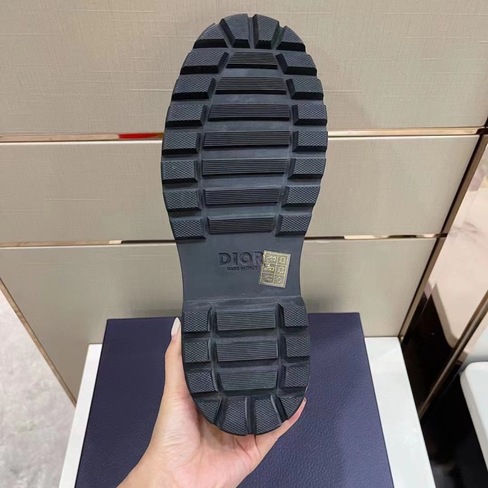 Dior Men Shoes Casual Dress Shoes High Top Boots Luxury Dior Explorer Loafer with Original Box Whatsapp【+1-3239614486】