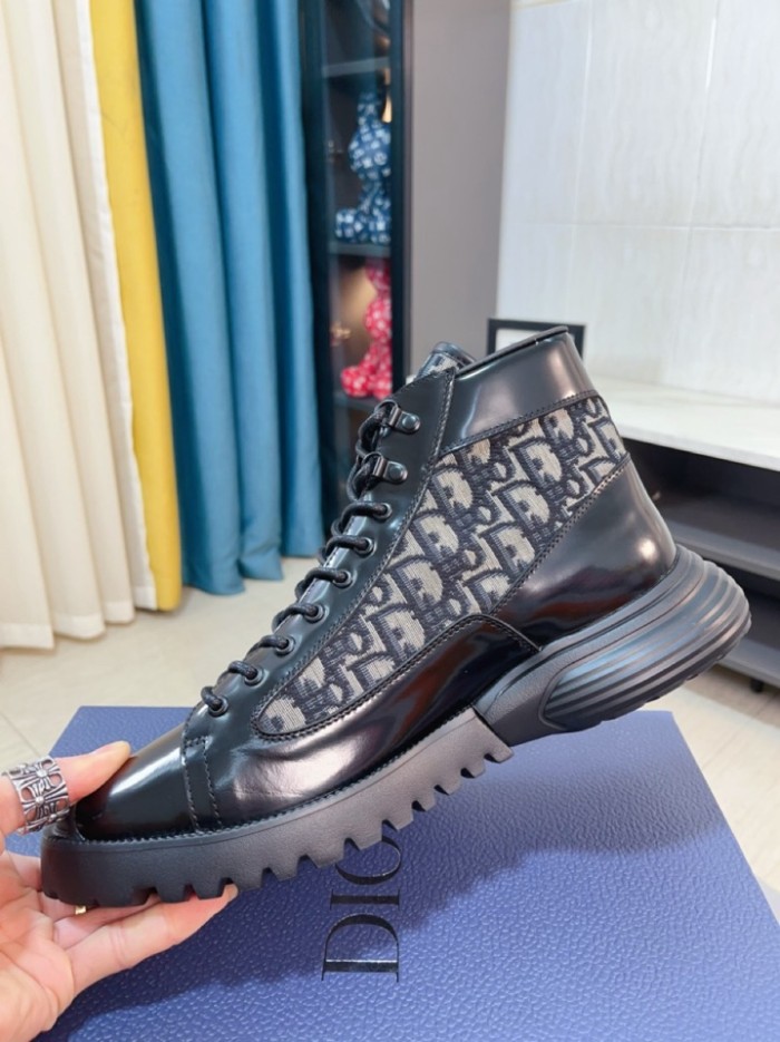 Dior Men Shoes Casual Dress Shoes High Top Boots Luxury Dior Explorer Loafer with Original Box Whatsapp【+1-3239614486】
