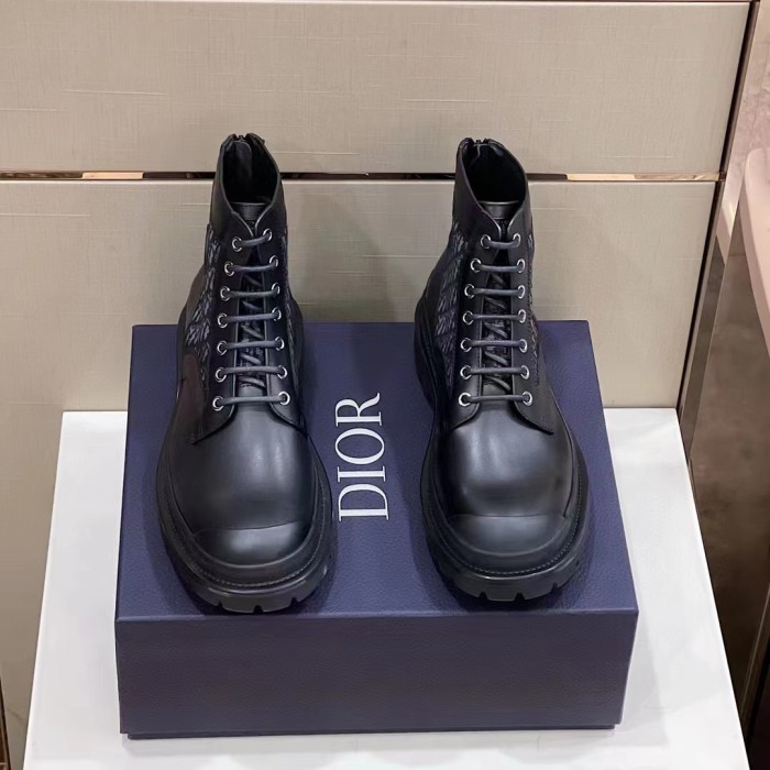 Dior Men Shoes Casual Dress Shoes High Top Boots Luxury Dior Explorer Loafer with Original Box Whatsapp【+1-3239614486】