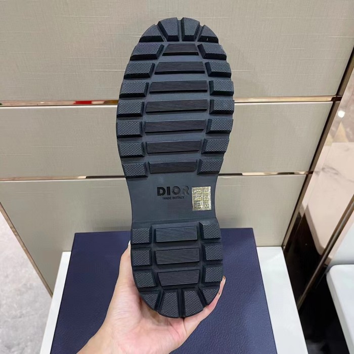 Dior Men Shoes Casual Dress Shoes High Top Boots Luxury Dior Explorer Loafer with Original Box Whatsapp【+1-3239614486】