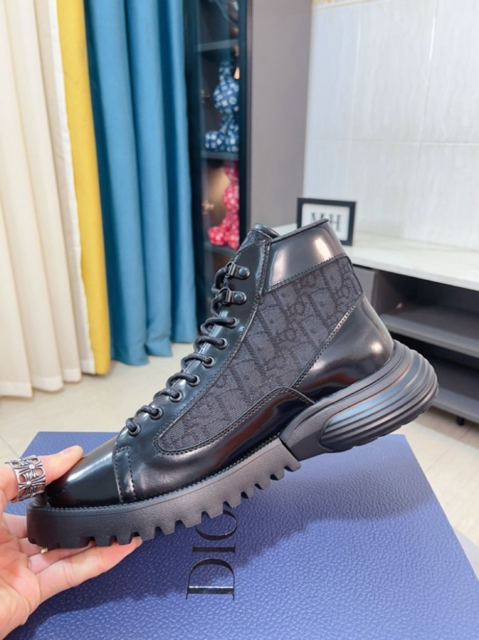 Dior Men Shoes Casual Dress Shoes High Top Boots Luxury Dior Explorer Loafer with Original Box Whatsapp【+1-3239614486】