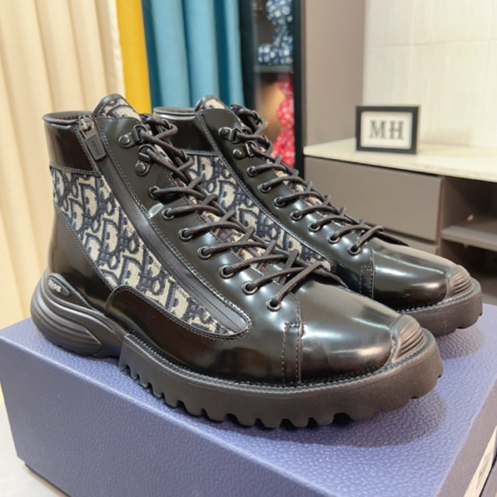 Dior Men Shoes Casual Dress Shoes High Top Boots Luxury Dior Explorer Loafer with Original Box Whatsapp【+1-3239614486】