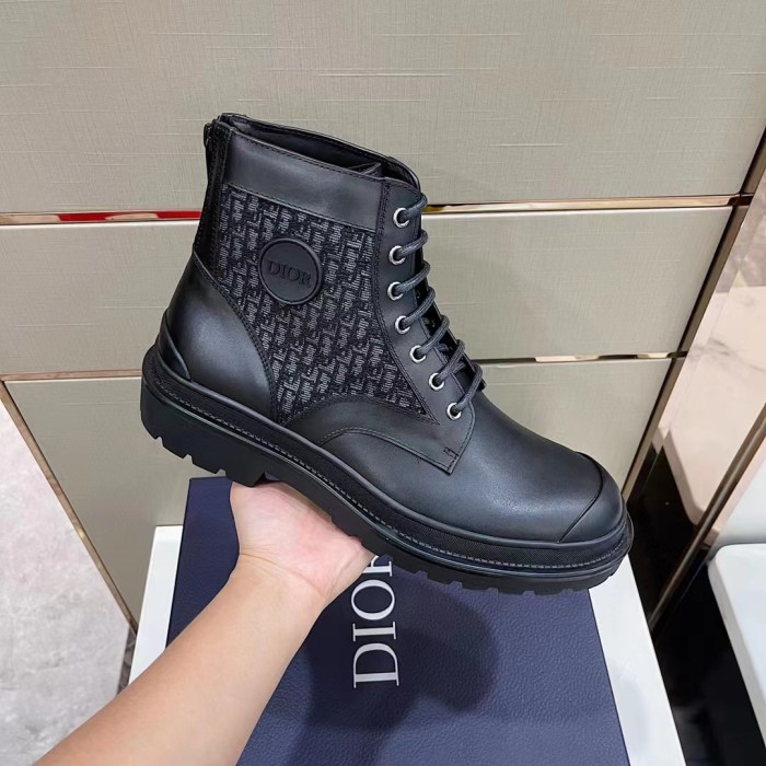 Dior Men Shoes Casual Dress Shoes High Top Boots Luxury Dior Explorer Loafer with Original Box Whatsapp【+1-3239614486】