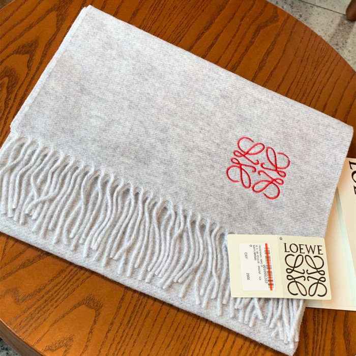 Loewe Scarves Men Womens Fashion Scarf with Original Box Whatsapp【+1-3239614486】