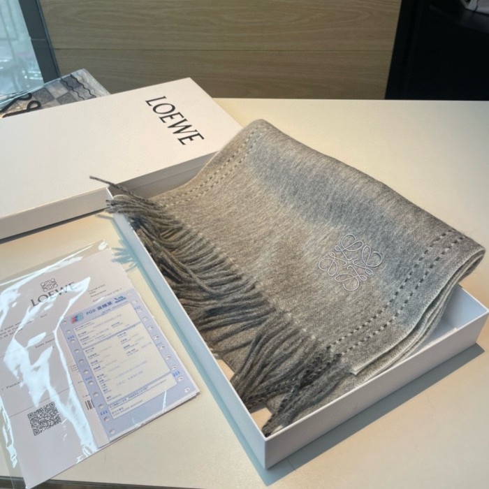 Loewe Scarves Men Womens Fashion Scarf with Original Box Whatsapp【+1-3239614486】