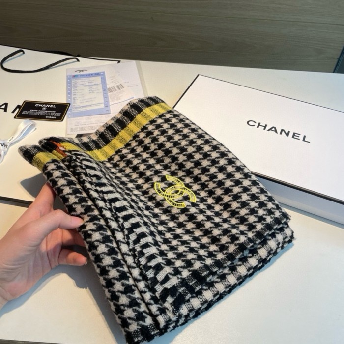 Chanel Scarves Womens Fashion Scarf with Original Box Whatsapp【+1-3239614486】