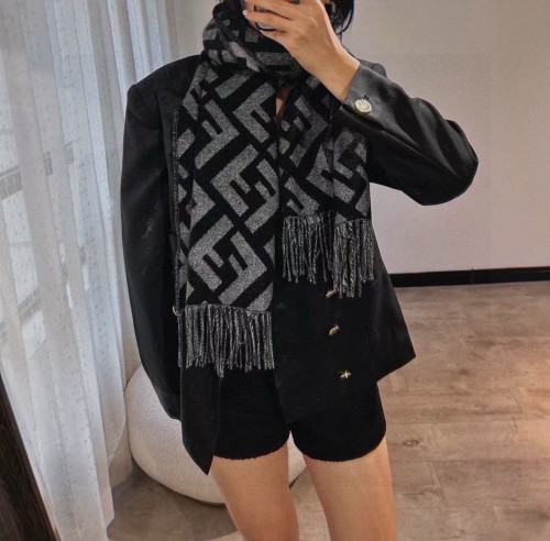 Fendi Scarves Men Womens Fashion Scarf with Original Box Whatsapp【+1-3239614486】