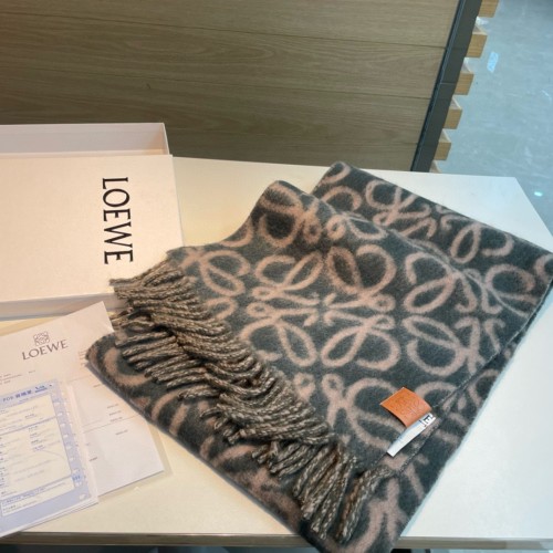 Loewe Scarves Men Womens Fashion Scarf with Original Box Whatsapp【+1-3239614486】
