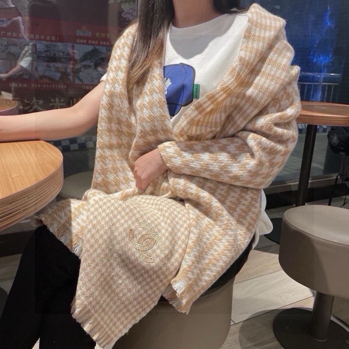 Chanel Scarves Womens Fashion Scarf with Original Box Whatsapp【+1-3239614486】