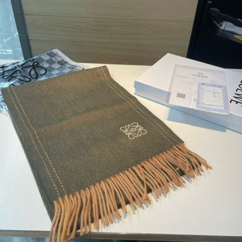 Loewe Scarves Men Womens Fashion Scarf with Original Box Whatsapp【+1-3239614486】