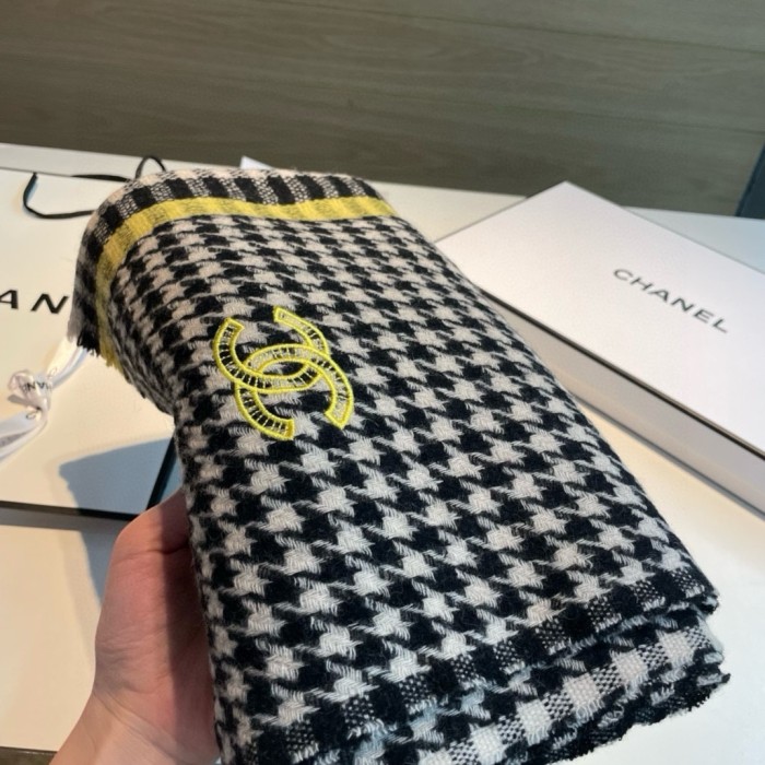 Chanel Scarves Womens Fashion Scarf with Original Box Whatsapp【+1-3239614486】