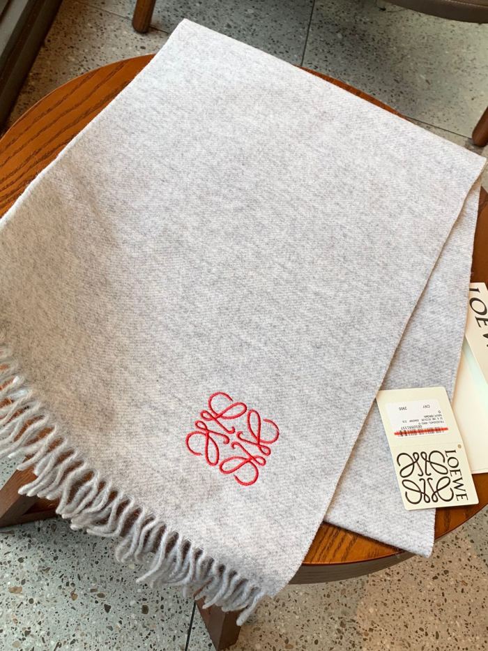 Loewe Scarves Men Womens Fashion Scarf with Original Box Whatsapp【+1-3239614486】