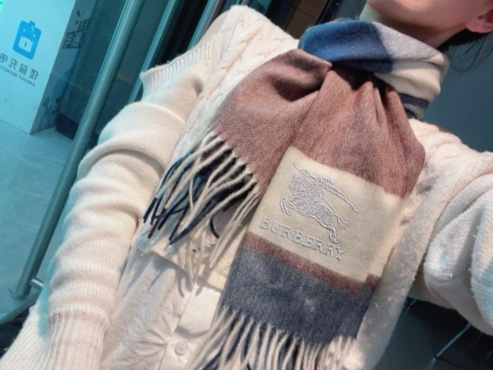 Burberry Scarves Men Womens Fashion Scarf with Original Box Whatsapp【+1-3239614486】